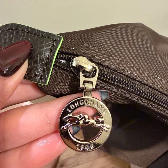 Longchamp Le Pliage Mocha Tote - Picture 3 of 8